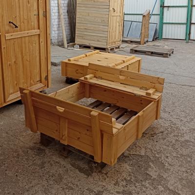 Песочница деревянная