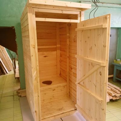 Дачный туалет, внутри